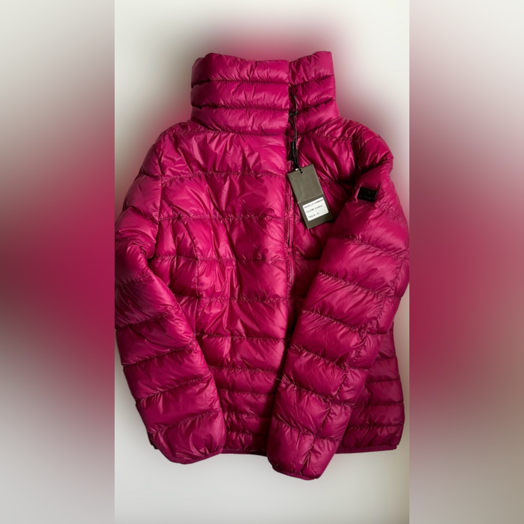 Fuchsia Puffer Jacket